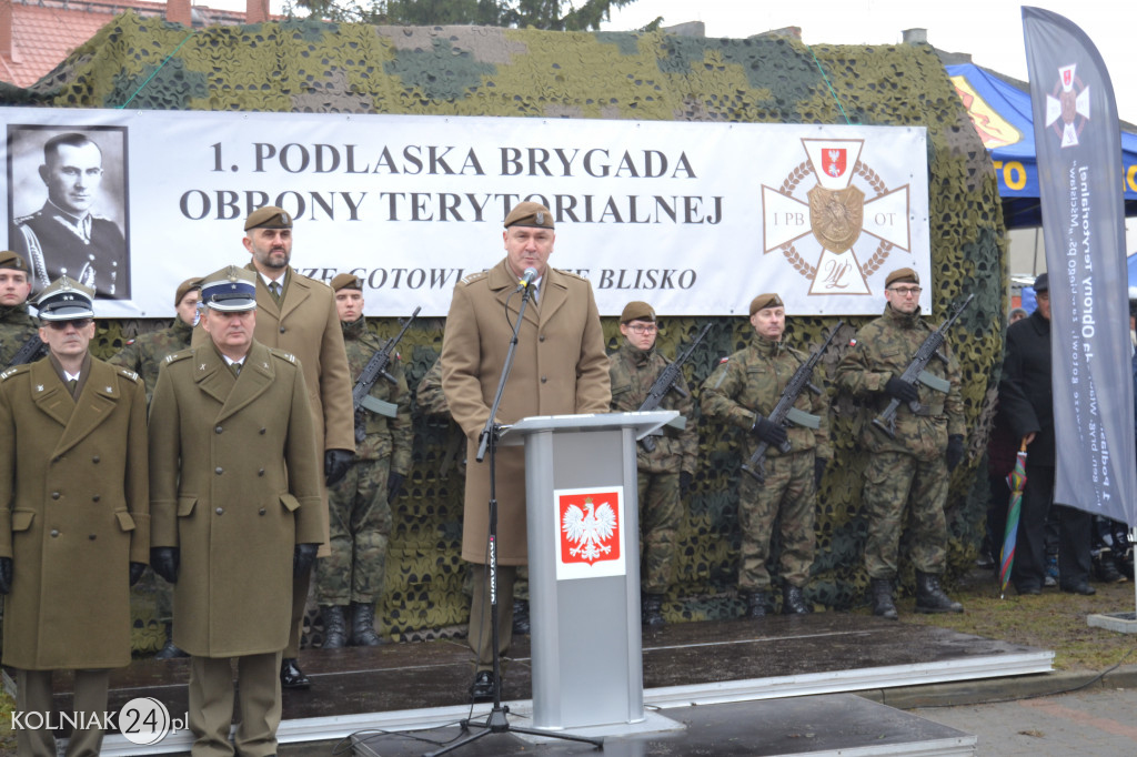 Kolno: Przysięga wojskowa podlaskich Terytorialsów