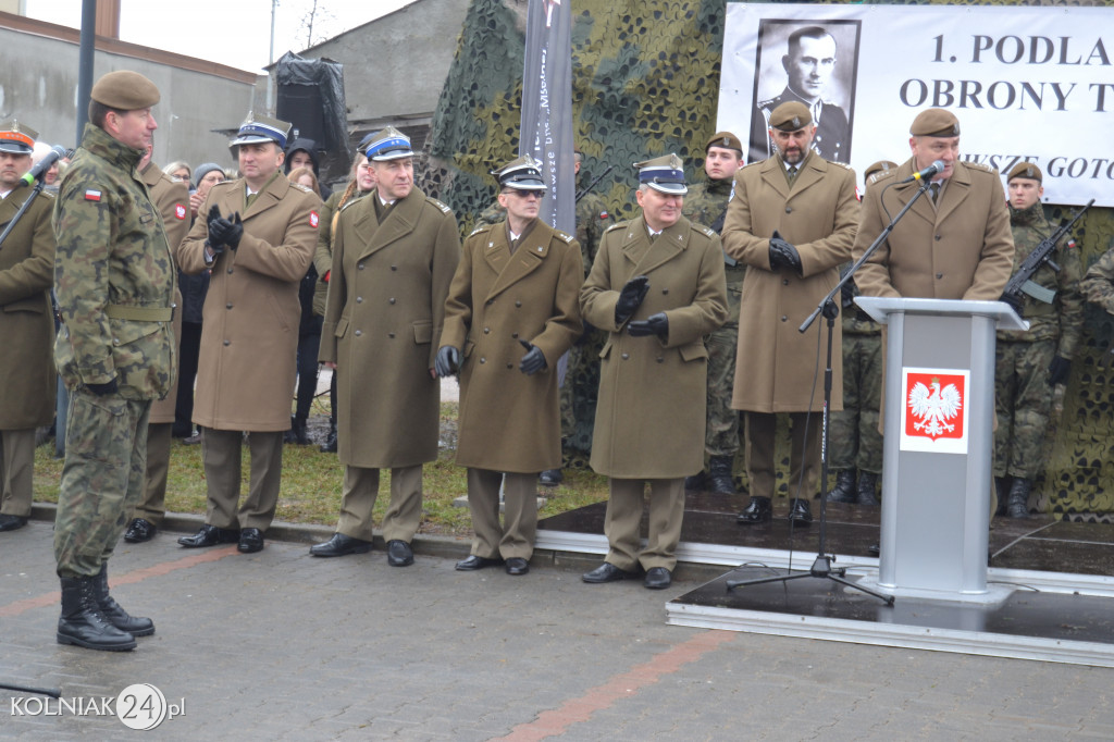 Kolno: Przysięga wojskowa podlaskich Terytorialsów