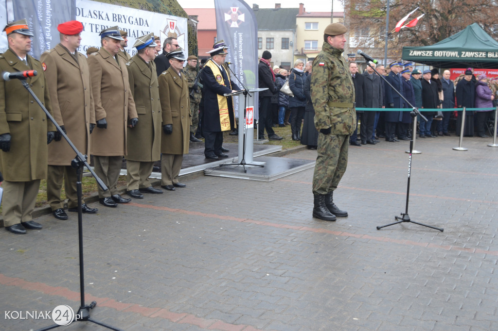 Kolno: Przysięga wojskowa podlaskich Terytorialsów