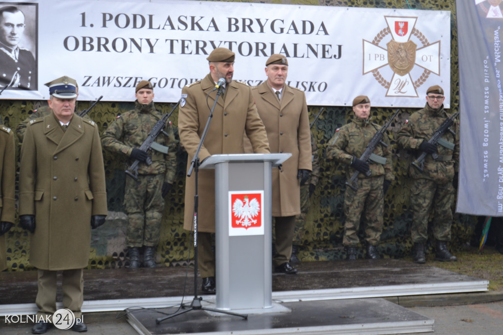 Kolno: Przysięga wojskowa podlaskich Terytorialsów
