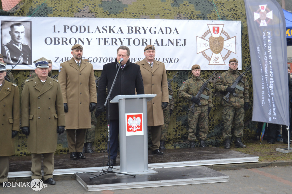 Kolno: Przysięga wojskowa podlaskich Terytorialsów