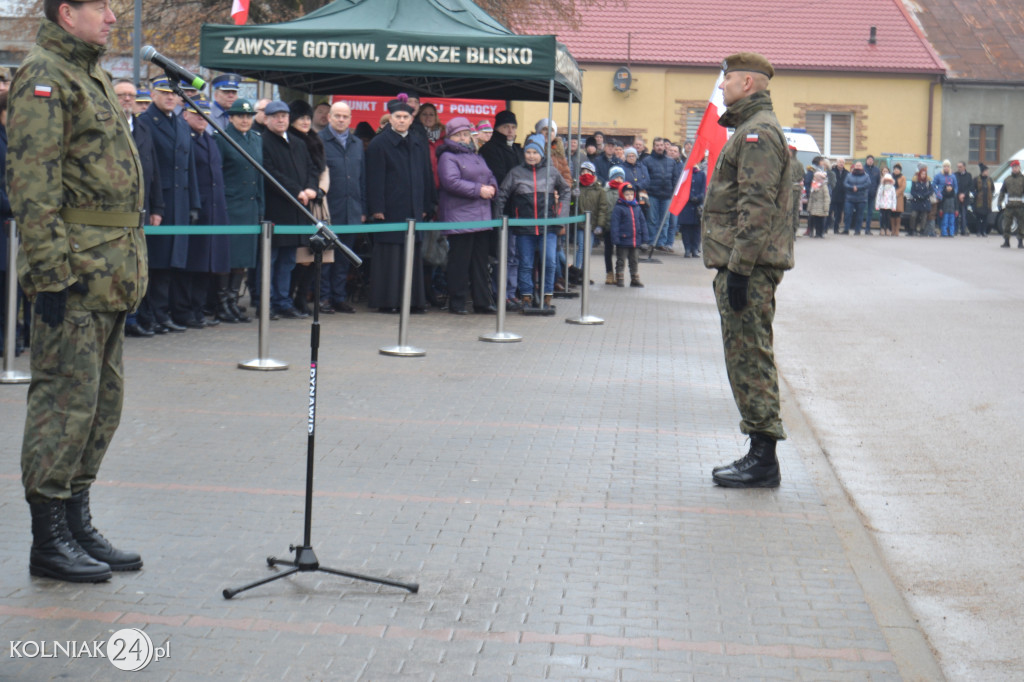 Kolno: Przysięga wojskowa podlaskich Terytorialsów