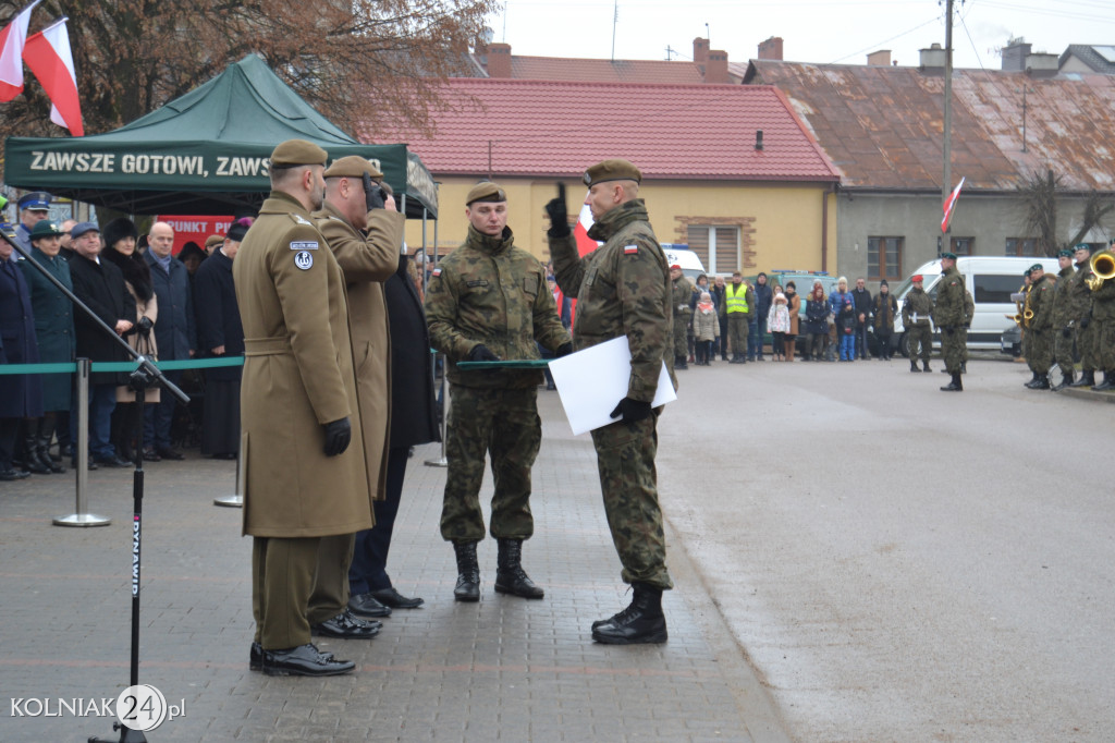 Kolno: Przysięga wojskowa podlaskich Terytorialsów