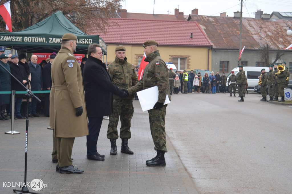 Kolno: Przysięga wojskowa podlaskich Terytorialsów