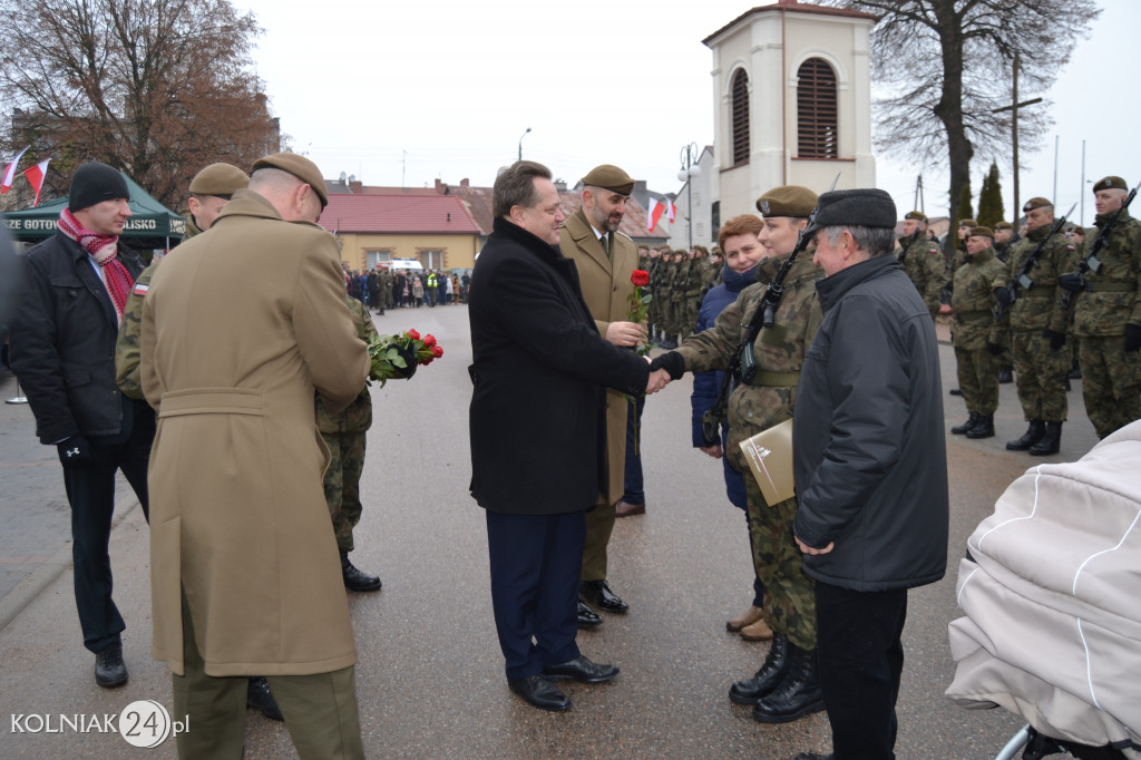 Kolno: Przysięga wojskowa podlaskich Terytorialsów