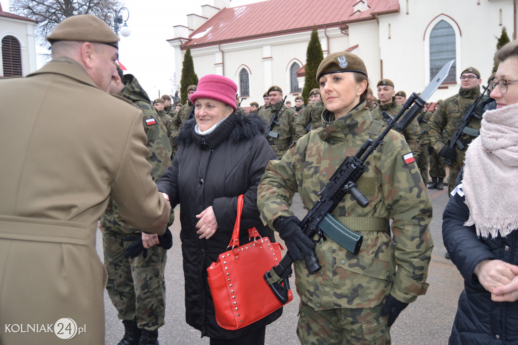 Kolno: Przysięga wojskowa podlaskich Terytorialsów