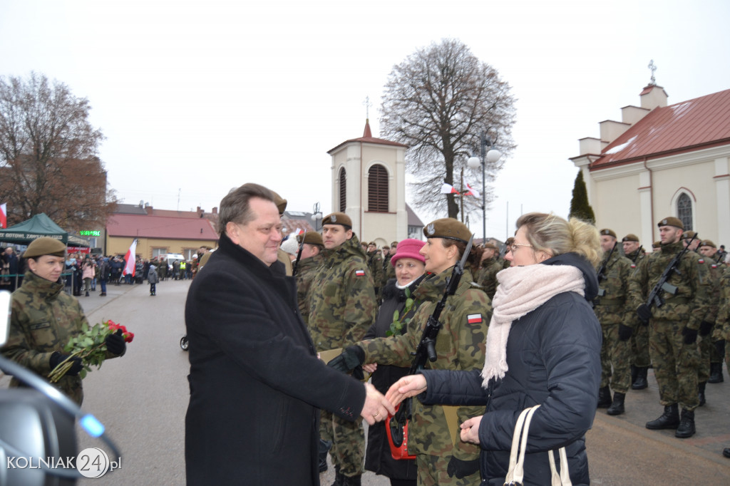 Kolno: Przysięga wojskowa podlaskich Terytorialsów