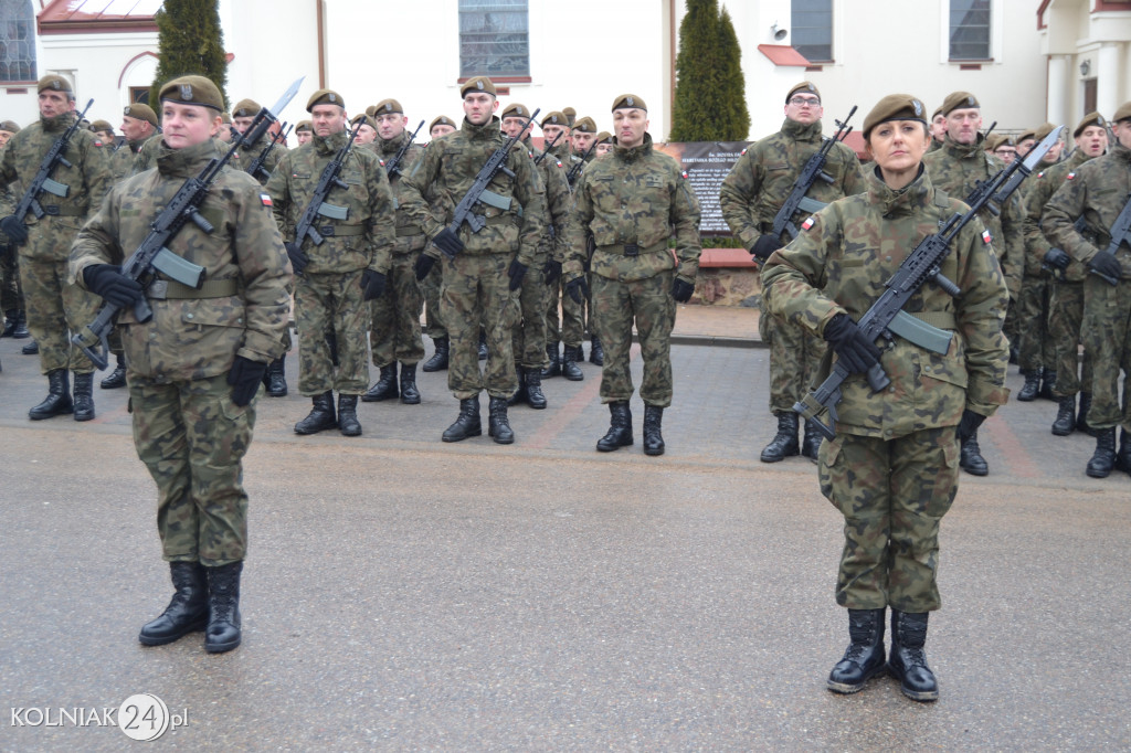 Kolno: Przysięga wojskowa podlaskich Terytorialsów
