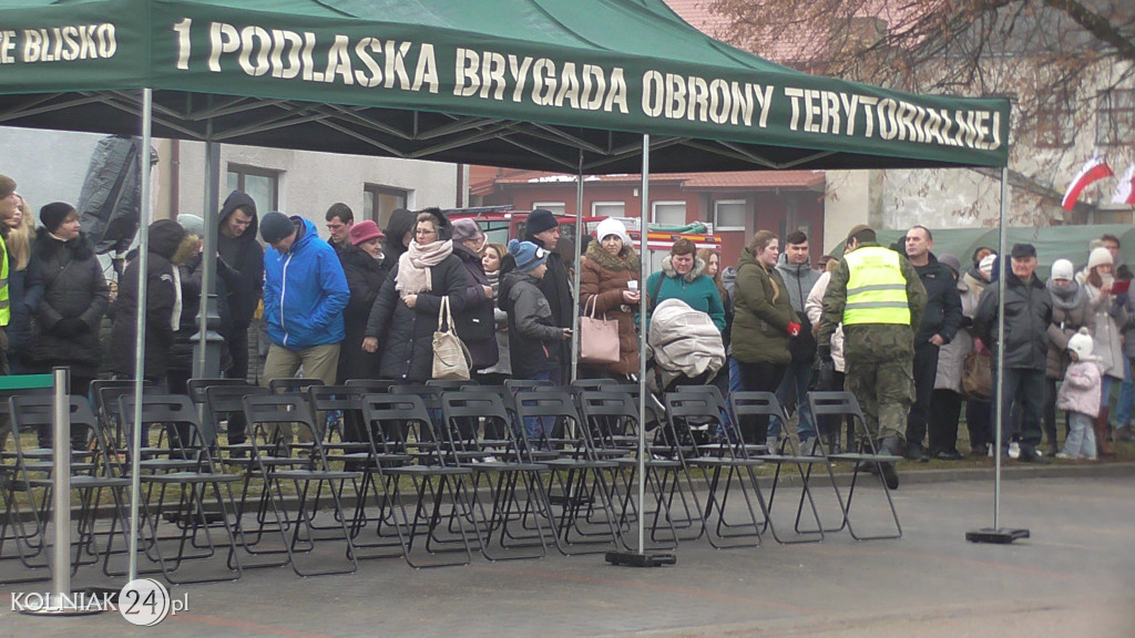 Kolno: Przysięga wojskowa podlaskich Terytorialsów