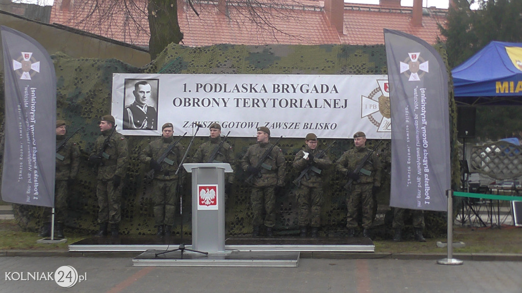 Kolno: Przysięga wojskowa podlaskich Terytorialsów
