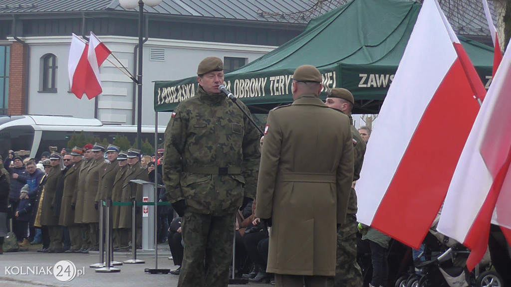 Kolno: Przysięga wojskowa podlaskich Terytorialsów
