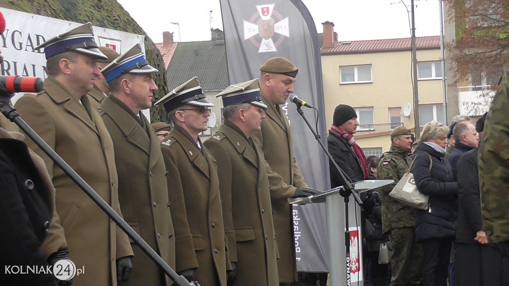 Kolno: Przysięga wojskowa podlaskich Terytorialsów