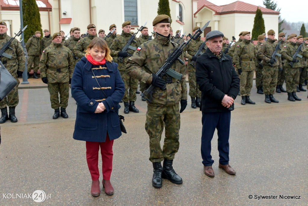 Do przysięgi przystąpiło ponad czterdziestu żołnierzy