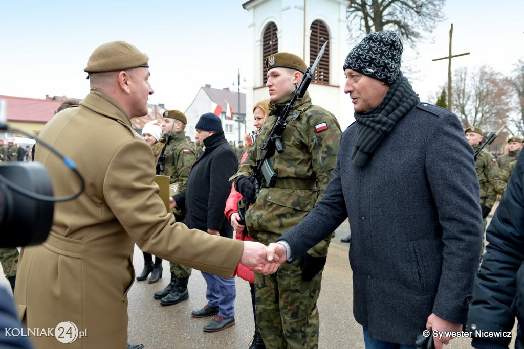 Do przysięgi przystąpiło ponad czterdziestu żołnierzy