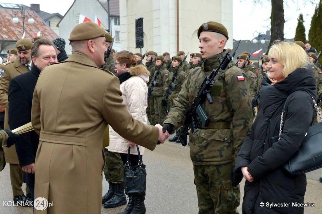 Do przysięgi przystąpiło ponad czterdziestu żołnierzy