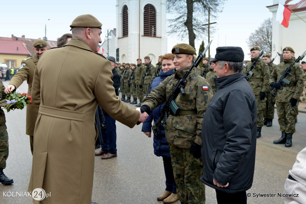 Do przysięgi przystąpiło ponad czterdziestu żołnierzy