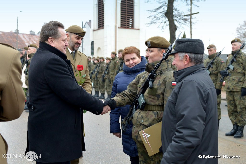 Do przysięgi przystąpiło ponad czterdziestu żołnierzy