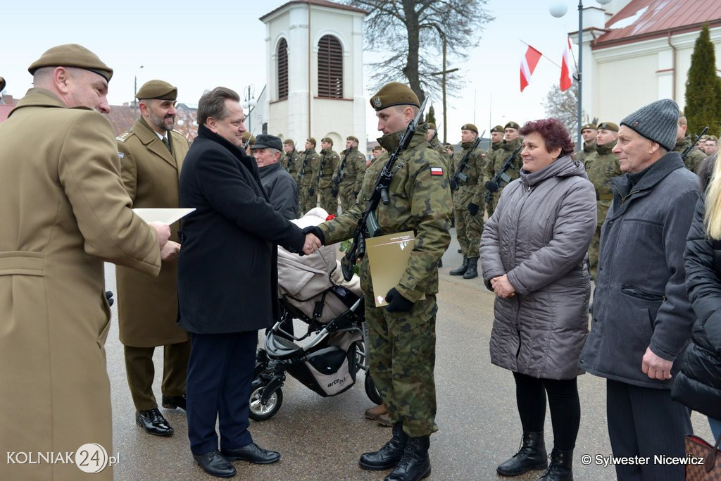 Do przysięgi przystąpiło ponad czterdziestu żołnierzy