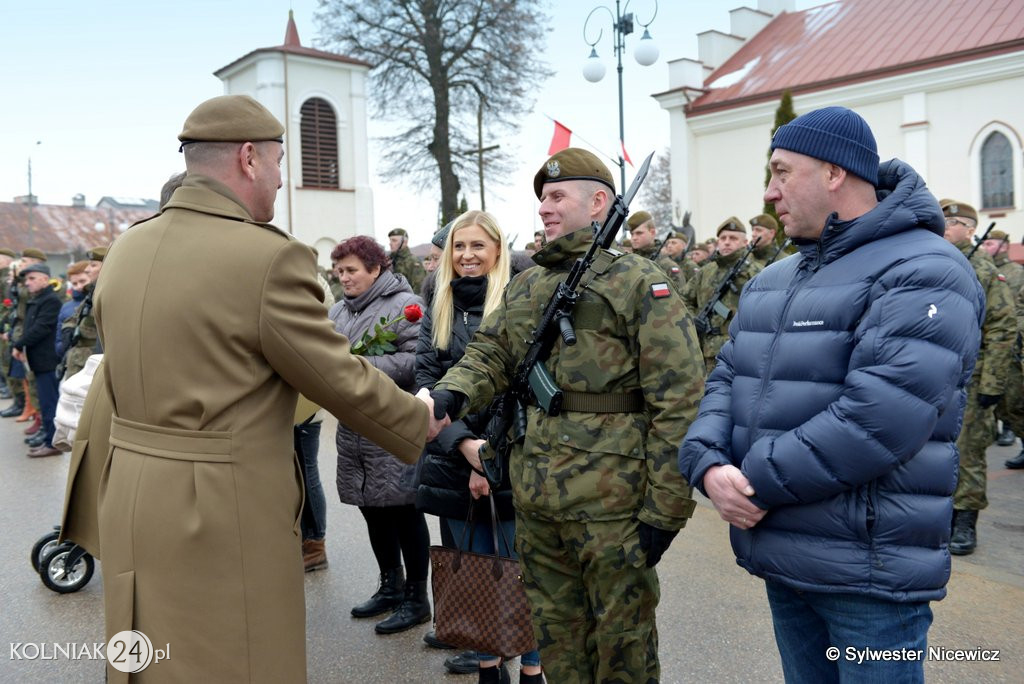 Do przysięgi przystąpiło ponad czterdziestu żołnierzy
