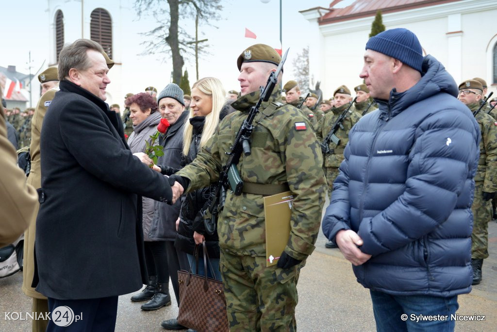 Do przysięgi przystąpiło ponad czterdziestu żołnierzy