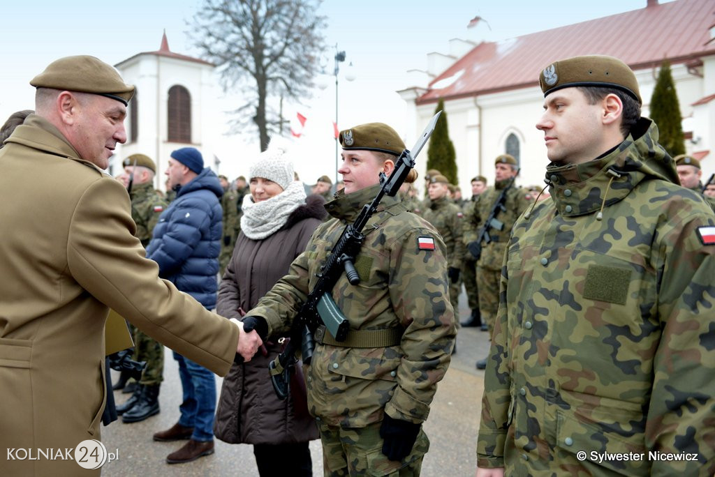 Do przysięgi przystąpiło ponad czterdziestu żołnierzy