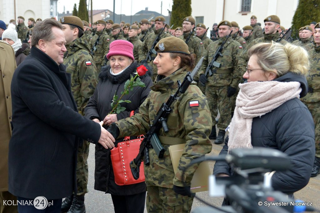 Do przysięgi przystąpiło ponad czterdziestu żołnierzy