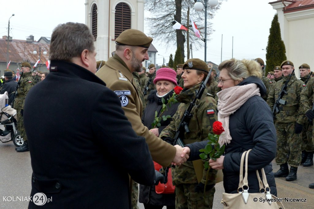 Do przysięgi przystąpiło ponad czterdziestu żołnierzy