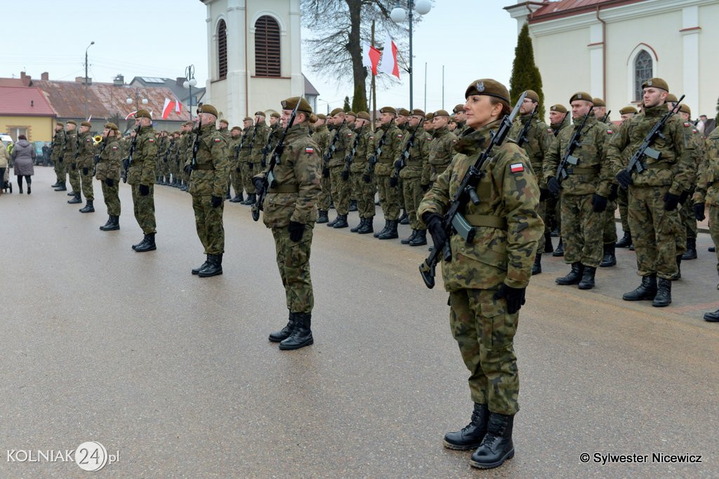 Do przysięgi przystąpiło ponad czterdziestu żołnierzy