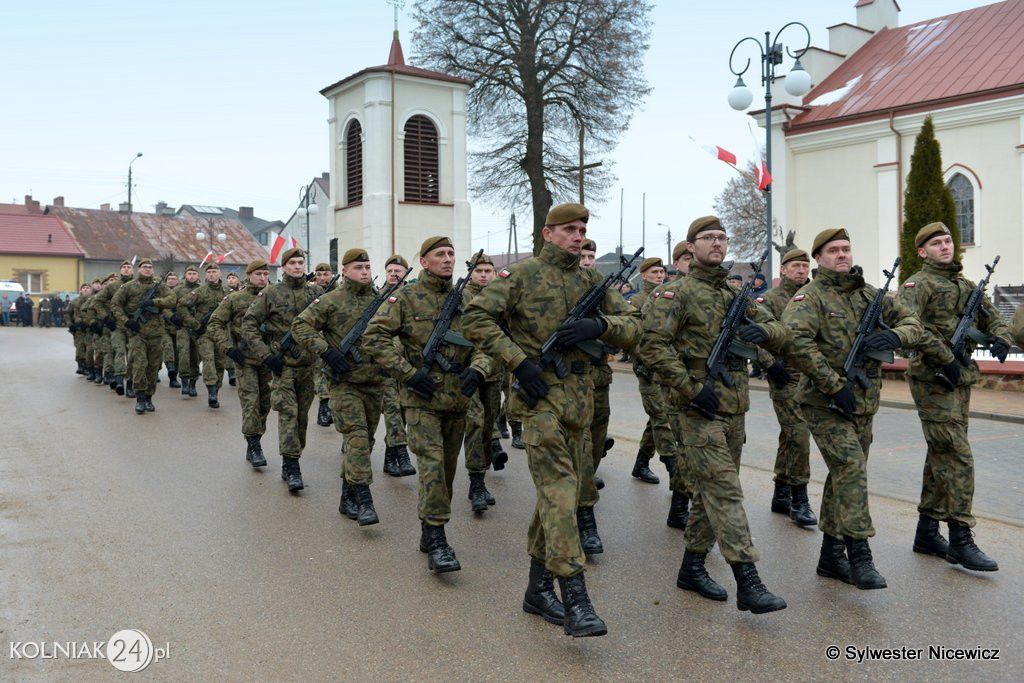 Do przysięgi przystąpiło ponad czterdziestu żołnierzy