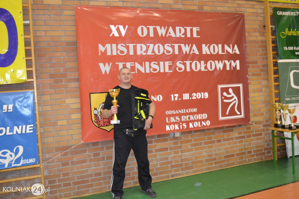 XV Otwarte Mistrzostwa Kolna w Tenisie Stołowym