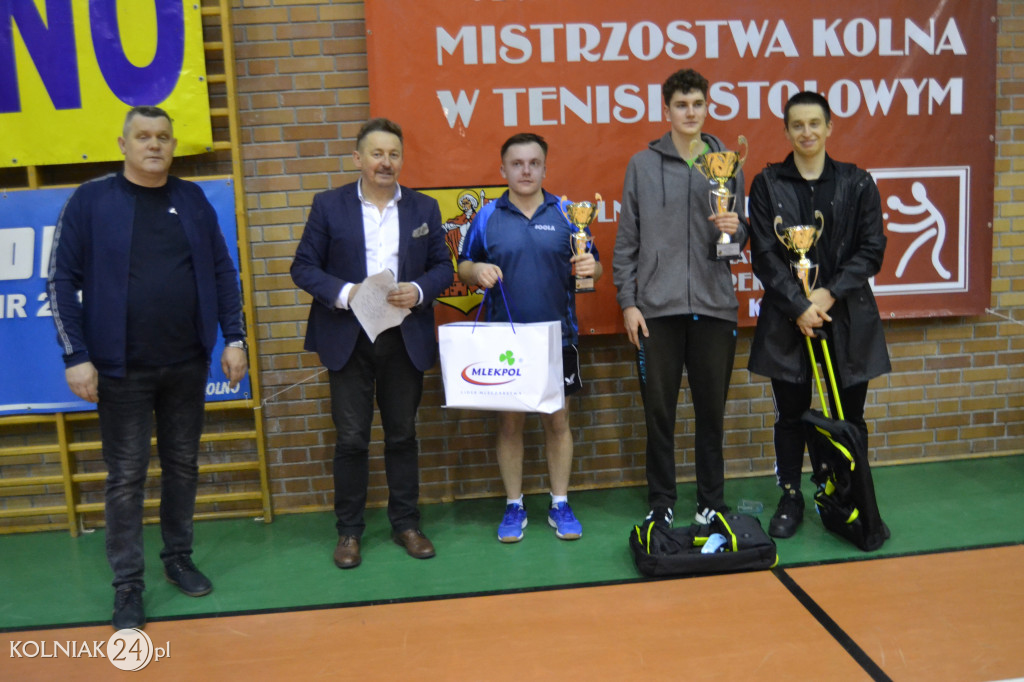 XV Otwarte Mistrzostwa Kolna w Tenisie Stołowym