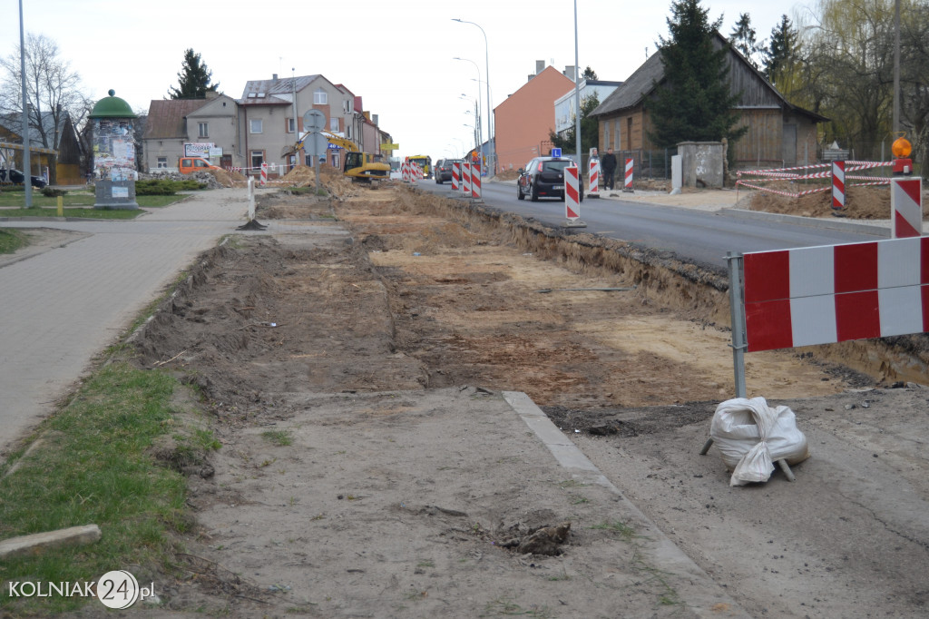 Nowe rondo z okna