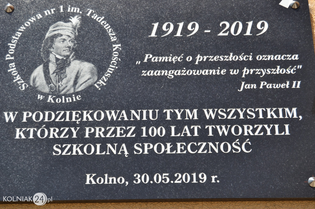 100-lecie Szkoły Podstawowej nr 1 w Kolnie