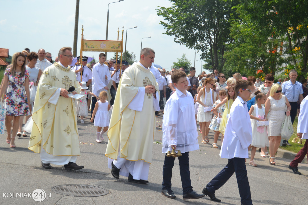 Mieszkańcy celebrowali Święto Bożego Ciała