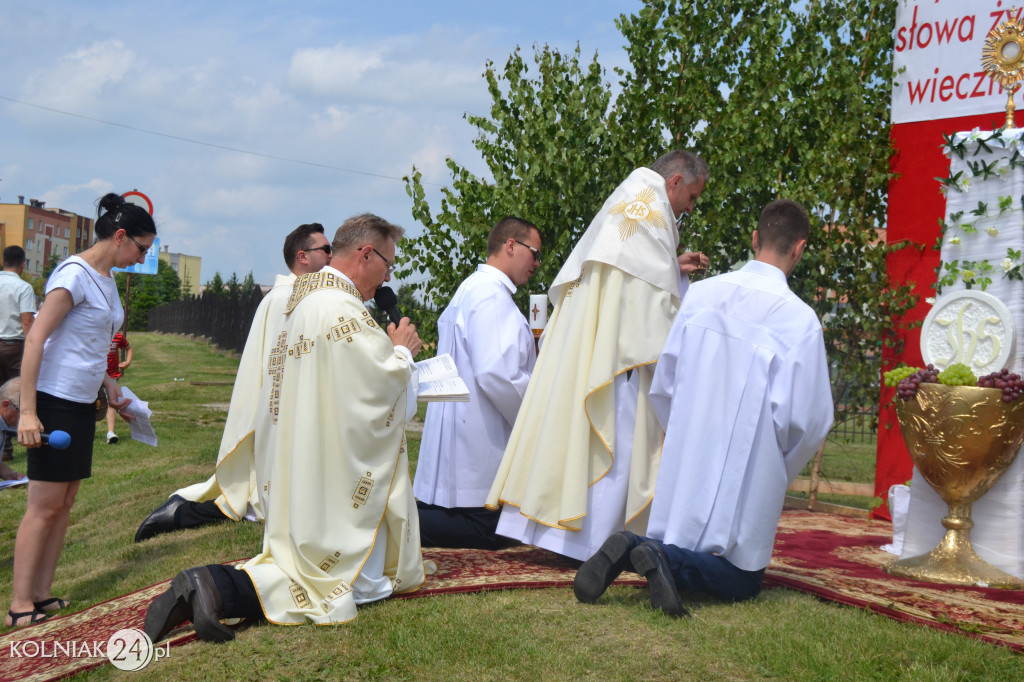 Mieszkańcy celebrowali Święto Bożego Ciała