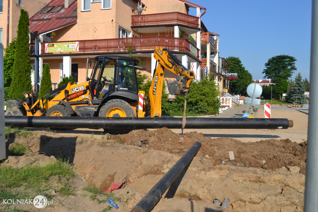 Kolejne zdjęcia z remontu drogi krajowej w Kolnie