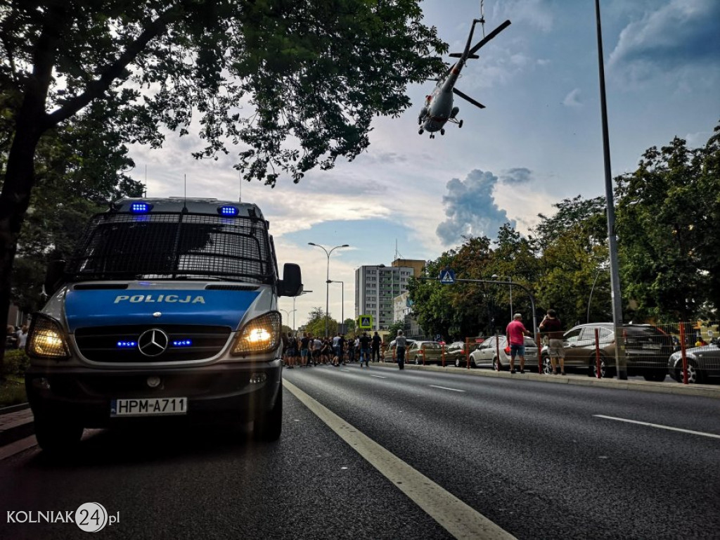 Policjanci użyli środków przymusu bezpośredniego