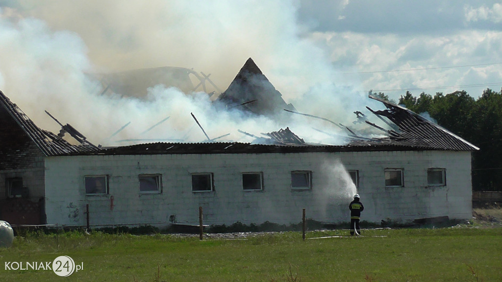 Pożar w Starym Gromadzynie