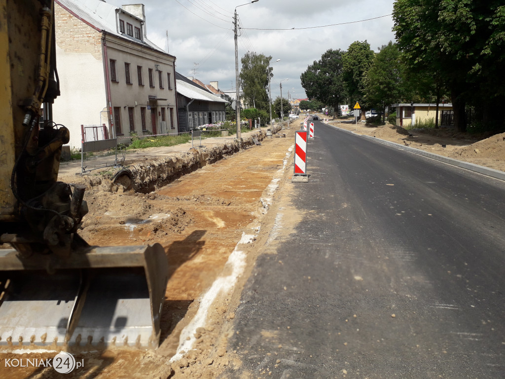 Kolejna wędrówka główną ulicą Kolna