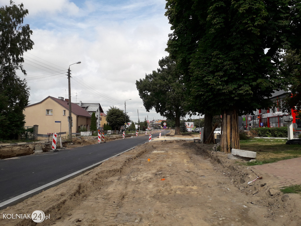 Kolejna wędrówka główną ulicą Kolna