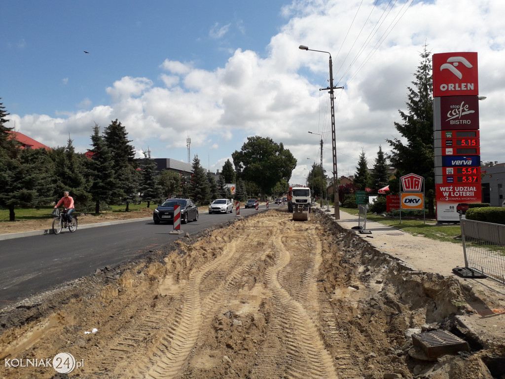 Kolejna wędrówka główną ulicą Kolna