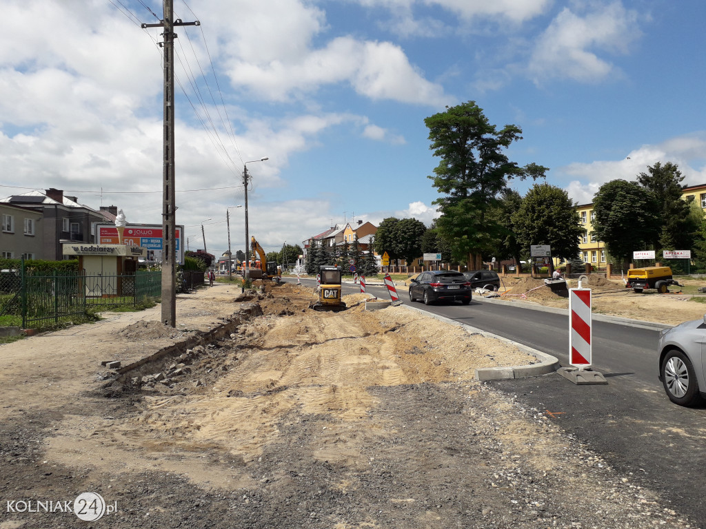 Kolejna wędrówka główną ulicą Kolna