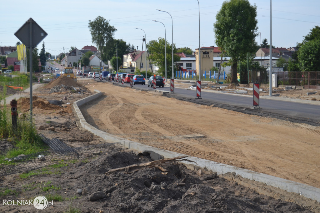 Kolejna wędrówka główną ulicą Kolna