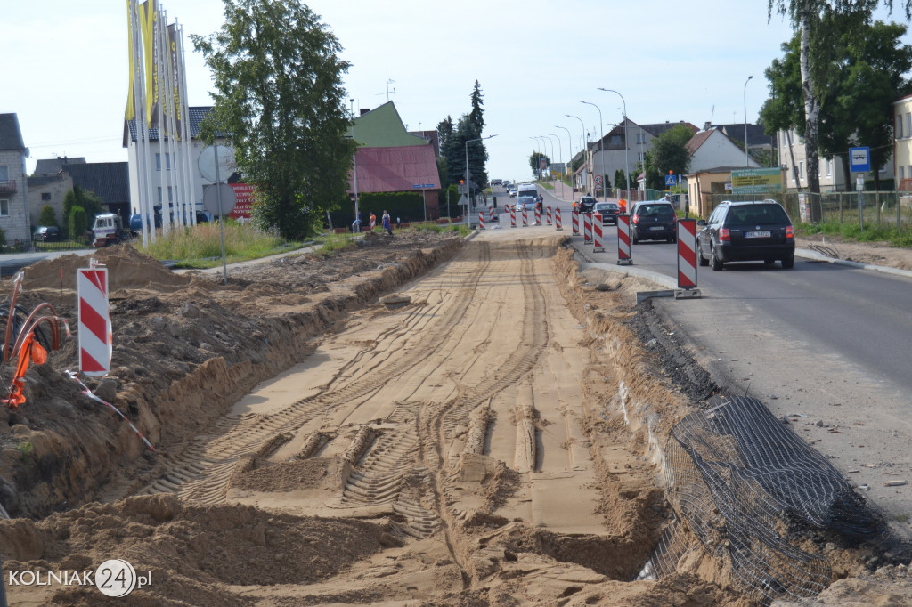 Kolejna wędrówka główną ulicą Kolna