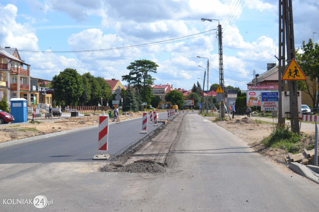 Kolejna wędrówka główną ulicą Kolna