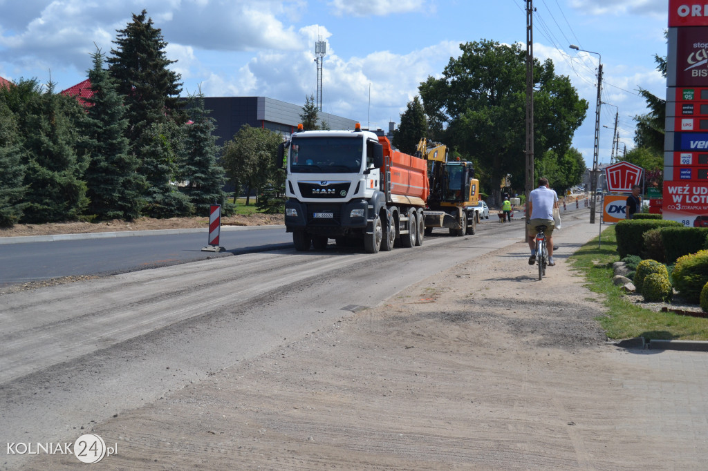 Kolejna wędrówka główną ulicą Kolna