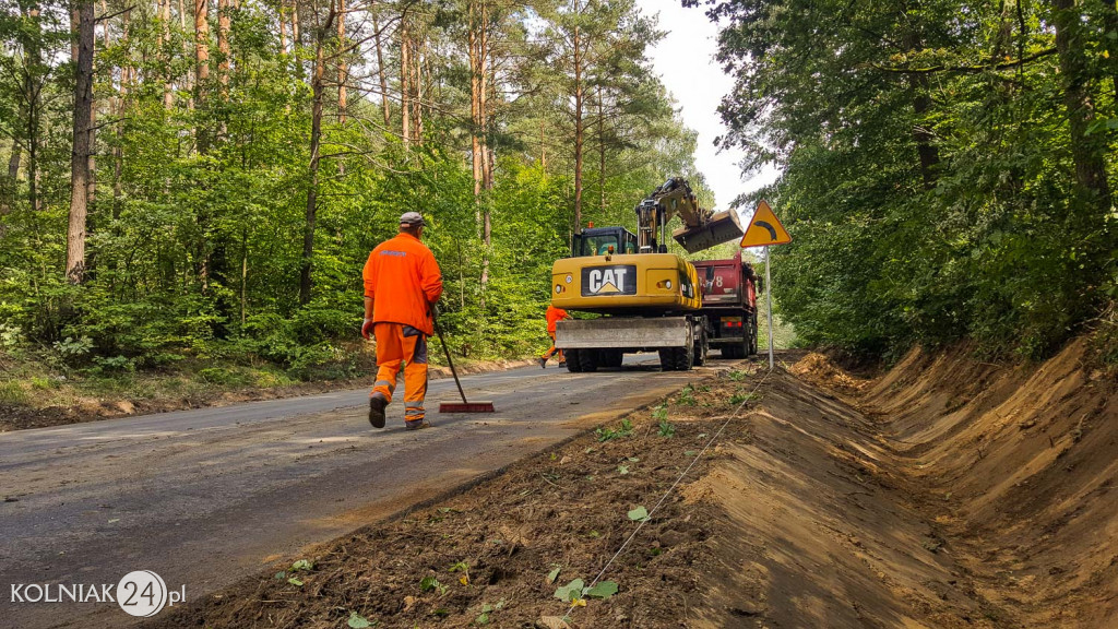 Trwa remont drogi wojewódzkiej