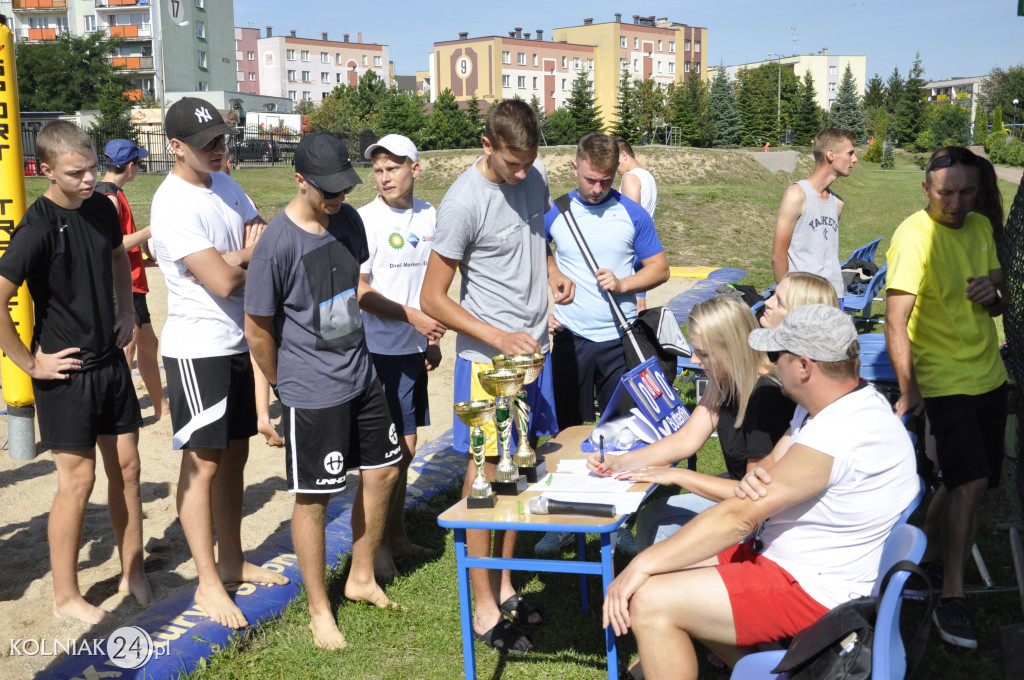 Turniej piłki plażowej w Kolnie