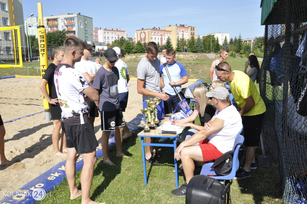 Turniej piłki plażowej w Kolnie