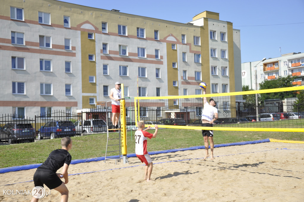 Turniej piłki plażowej w Kolnie